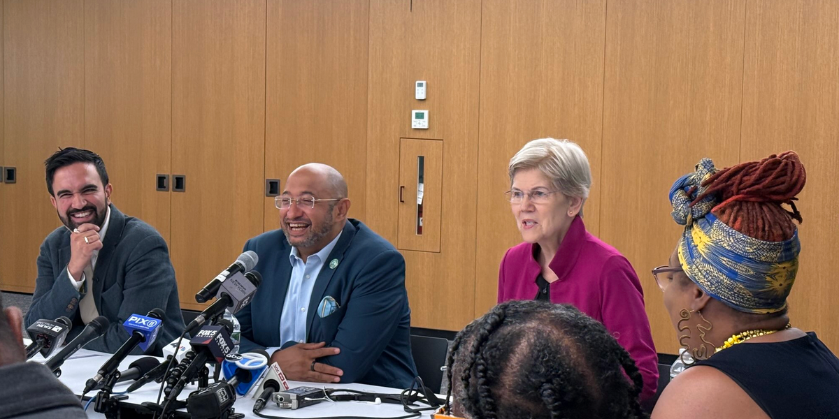 'Are You Worried the Billionaires Are Going to Go Hungry?' Warren Asks Mamdani Critic