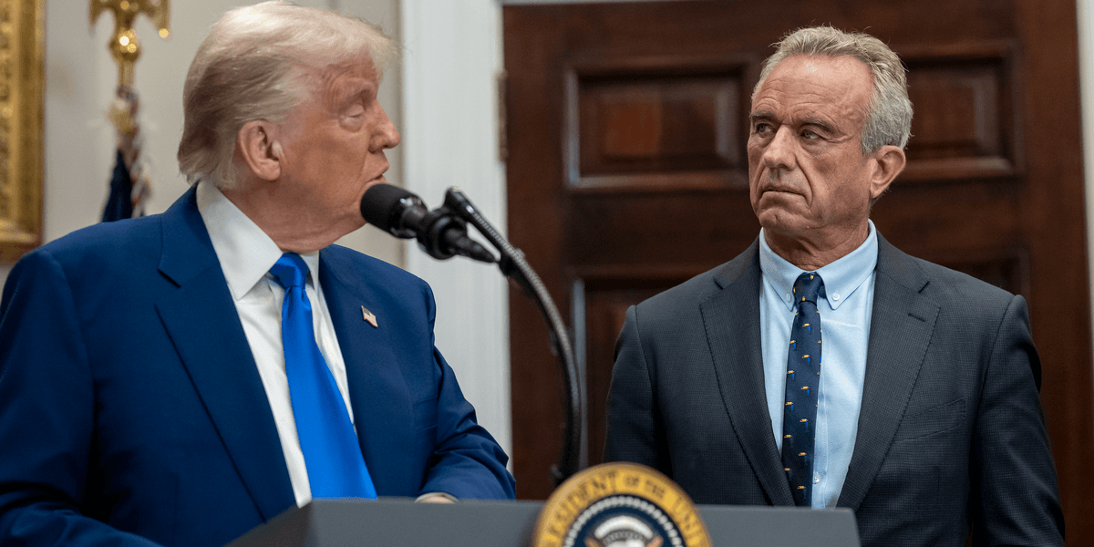 Donald Trump and Robert F. Kennedy Jr.
