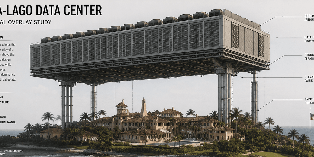Data Center Over Mar-A-Lago