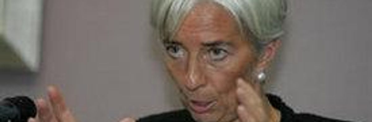 IMF Boss Lagarde, Who Lectured Greeks to 'Pay Up', Pays No Taxes Herself