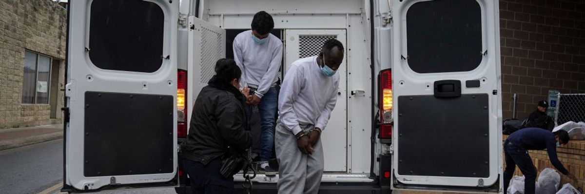 Immigrants who are going through the asylum-seeking process