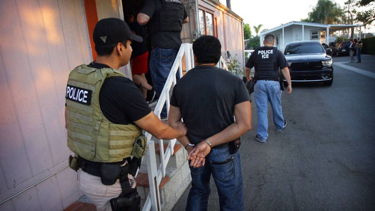 Immigration and Customs Enforcement arrests undocumented immigrants