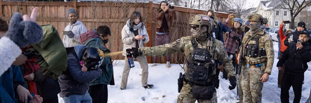 Immigration and Customs Enforcement (ICE) shooting and killing, Minneapolis, January 2026