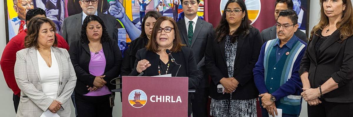 Immigration attorneys and immigrant-rights organizations will host a news conference to denounce the Trump administration's immigration polices