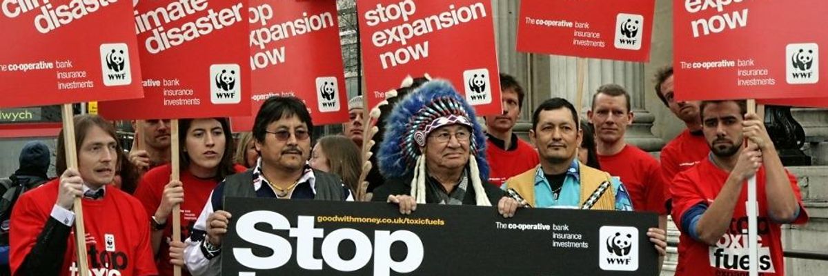 Revealed: Canadian Government Trying to Buy First Nations Support for Tar Sands