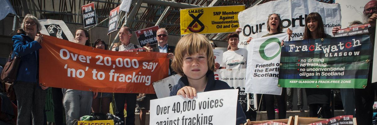After Overwhelming Public Opposition, Scotland Announces Fracking Ban