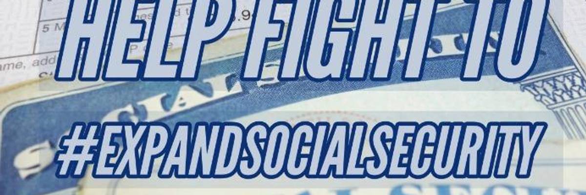 'Stopping Cuts Isn't Enough': Sanders Joins Over 150 Democrats to Launch 'Expand Social Security Caucus'