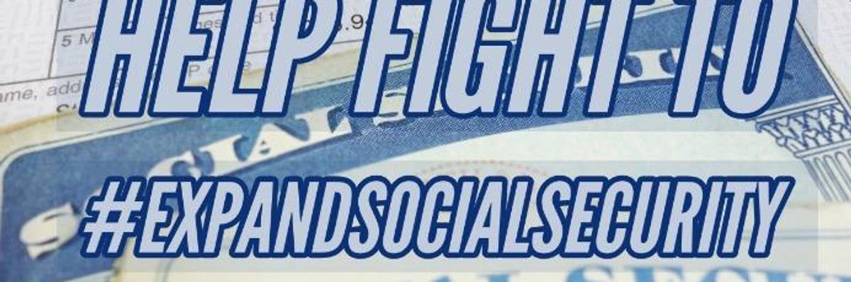 'Stopping Cuts Isn't Enough': Sanders Joins Over 150 Democrats to Launch 'Expand Social Security Caucus'