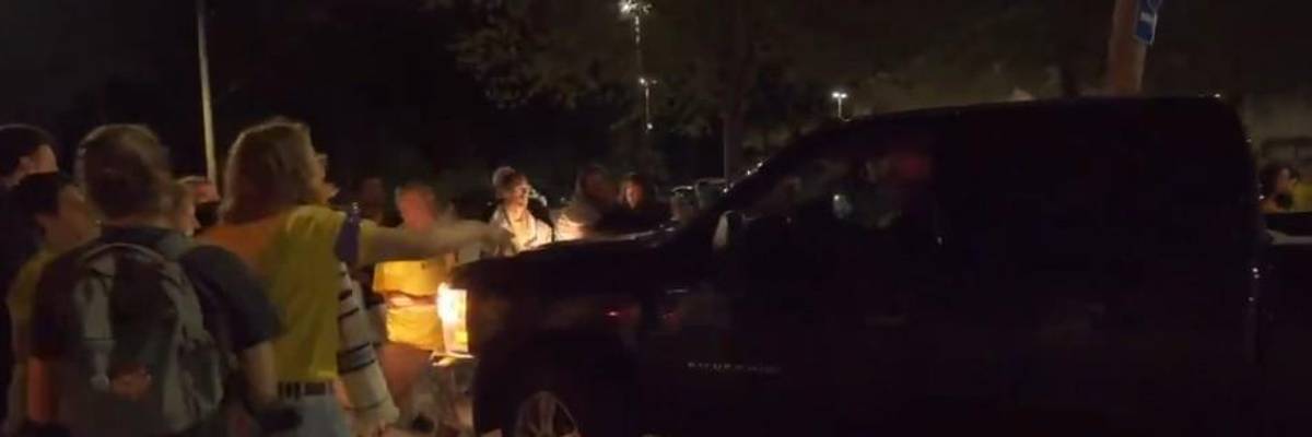 Corrections Officer Who Struck Rhode Island ICE Protesters With Pickup Truck Resigns