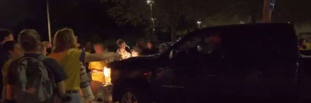 Corrections Officer Who Struck Rhode Island ICE Protesters With Pickup Truck Resigns