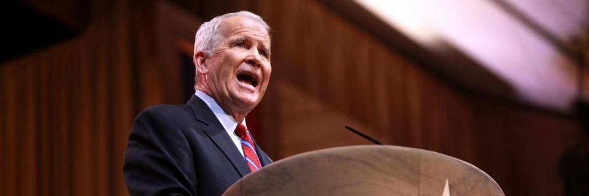 'Beyond the Pale': NRA Head Oliver North Says Attacks on Gun Lobby Worse Than Jim Crow Violence