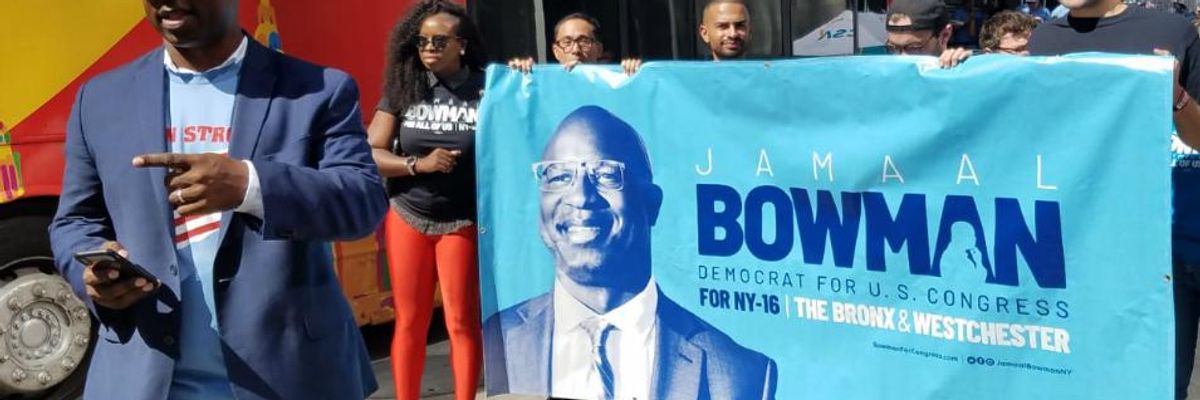 'Powerful Advocate for a Progressive Agenda': Sanders Endorses Jamaal Bowman's Bid to Unseat Hawkish Democrat Eliot Engel