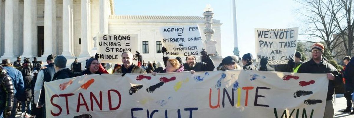 Earthquake Averted: Public Unions Dodge Bullet With Supreme Court Tie