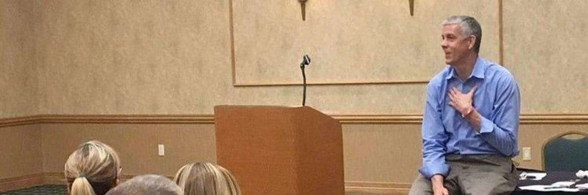 Arne Duncan Never Learns