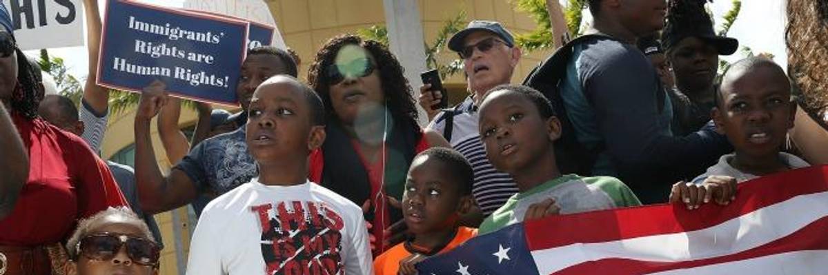 Outrage After Trump Admin. Cancels Protected Status for 59,000 Haitian Refugees