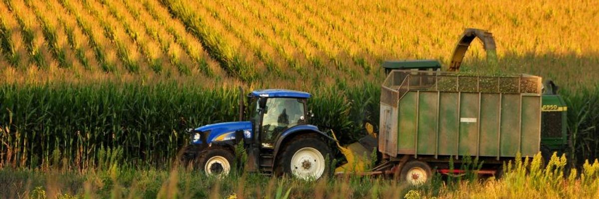 Selling TPP as the Farm Economy Drops off a Cliff