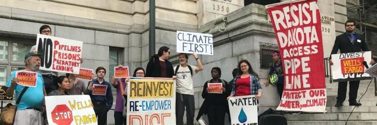 As Big Banks Meet, #DivestTheGlobe Demands Rejection of Fossil Fuel's Dead End