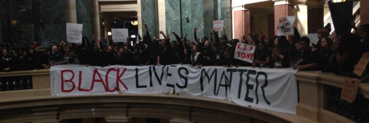 High School Students Occupy Wisconsin Capitol Over Police Shooting of Black Teen