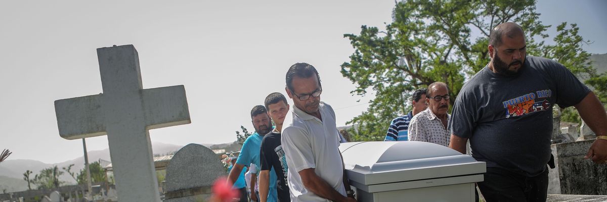 Report Shows Puerto Rico's Hurricane Death Toll Likely In Thousands, Far Higher Than Official Count