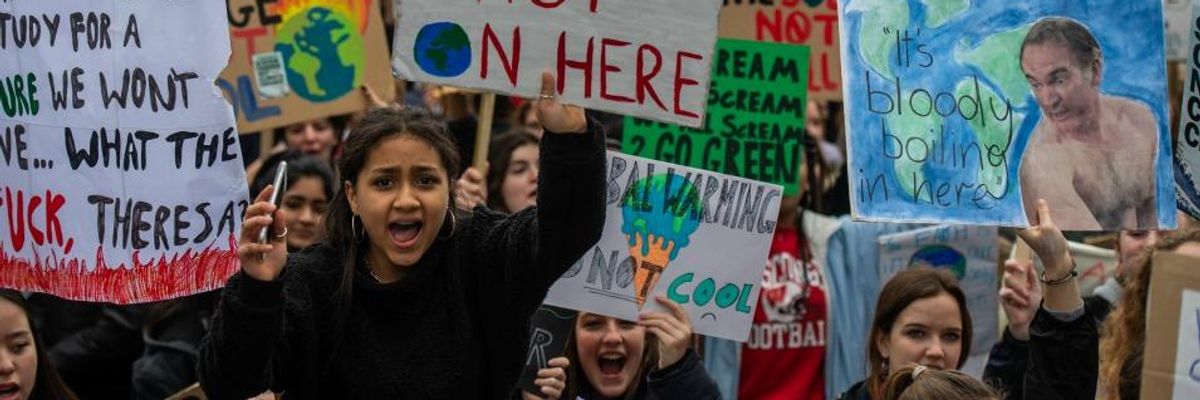 Global Climate Strike in Pictures: Millions of Students Walk Out to Demand Planetary Transformation