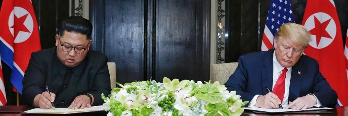 FULL STATEMENT: Joint Agreement Signed by Trump and Kim at Singapore Summit