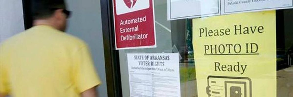 Arkansas Voter ID Law Struck Down