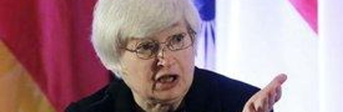 Janet Yellen as Fed Chair No Victory for Progressive Economics