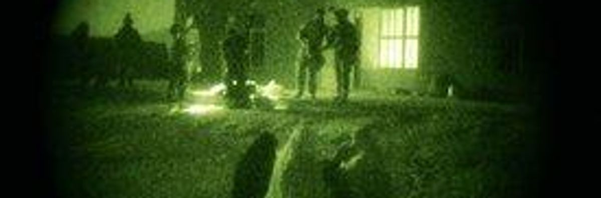 New Study Says U.S. Night Raids Aimed at Afghan Civilians