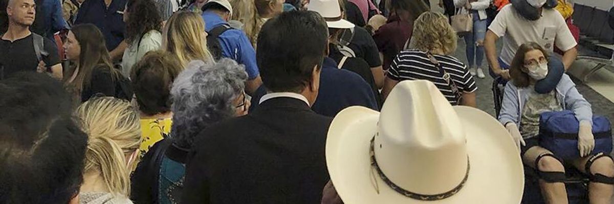 'Apocalyptic': Trump's  Xenophobic Travel Ban Causes Chaos at U.S. Airports