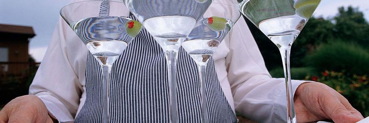 Why Can't CEOs Pay For Their Own 3 Martini Lunches?