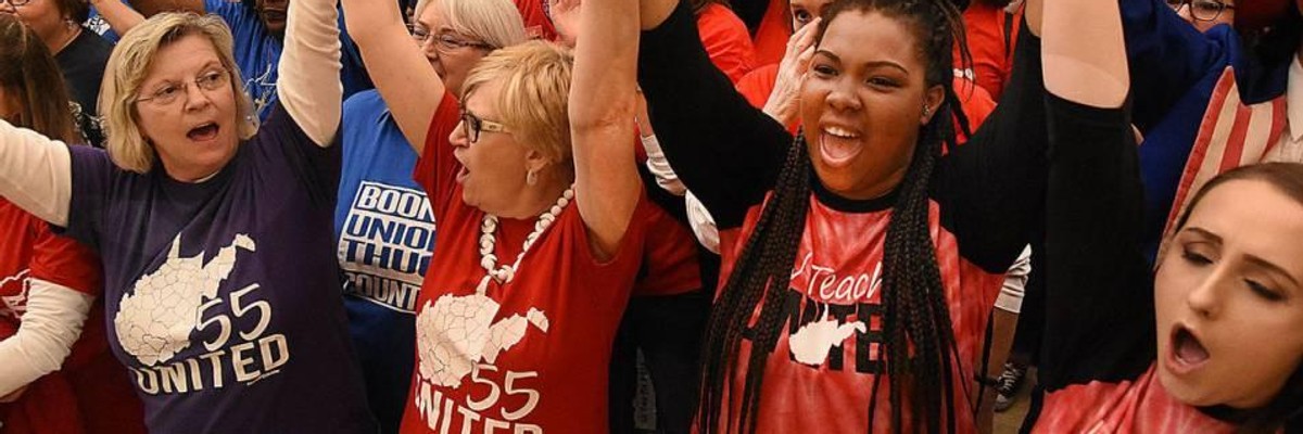 The Rapid Victory of the West Virginia Teacher Strike Shows What Happens When Progressives Join the Fight Against School Privatization