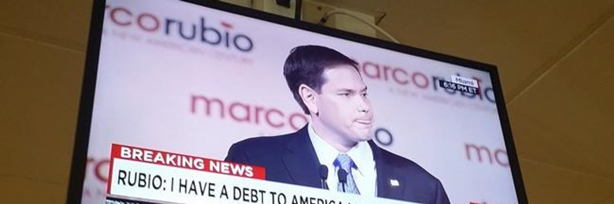 Indentured Regression: Marco Rubio Thinks College Students Should Be Sharecroppers