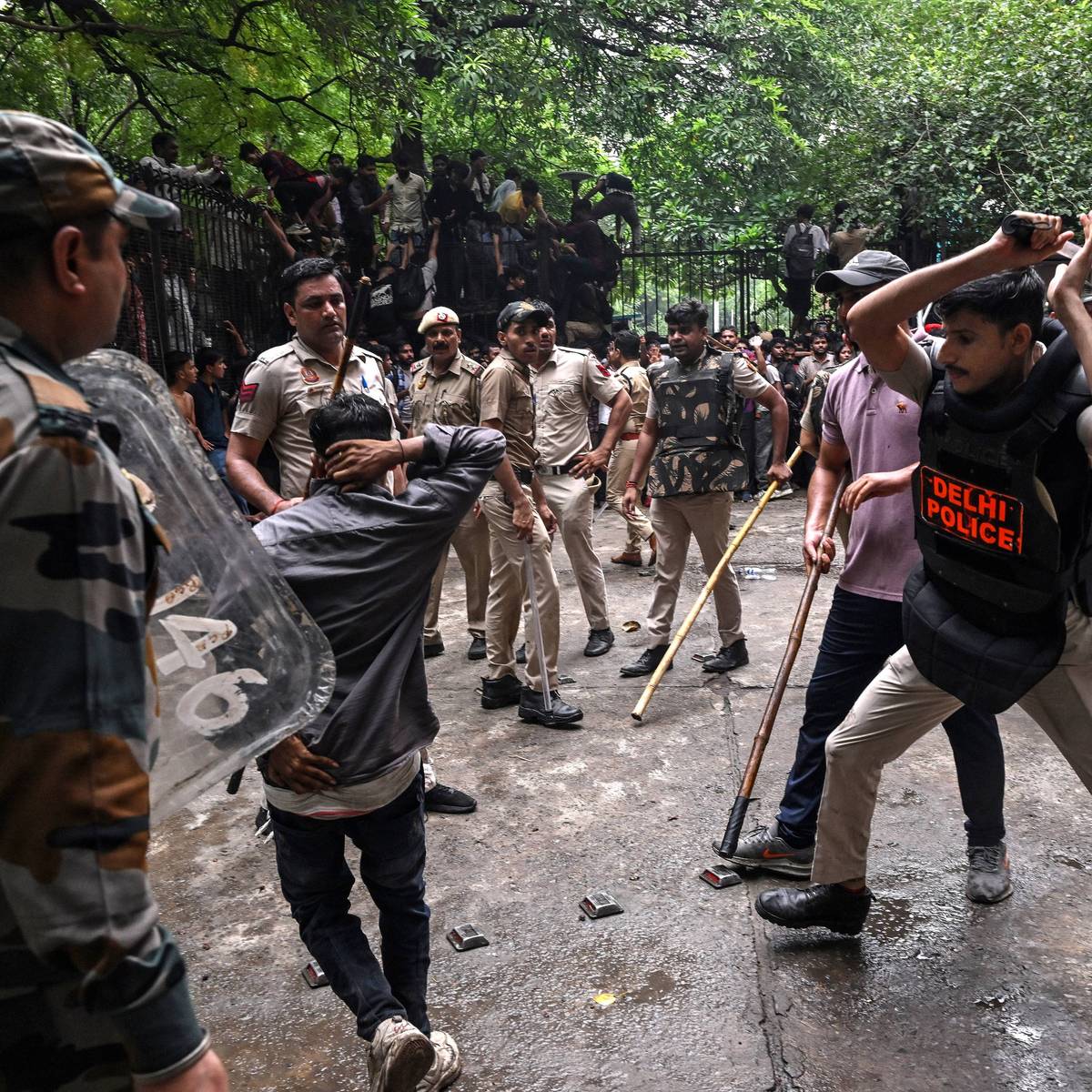 INDIA-POLITICS-EDUCATION-PROTEST