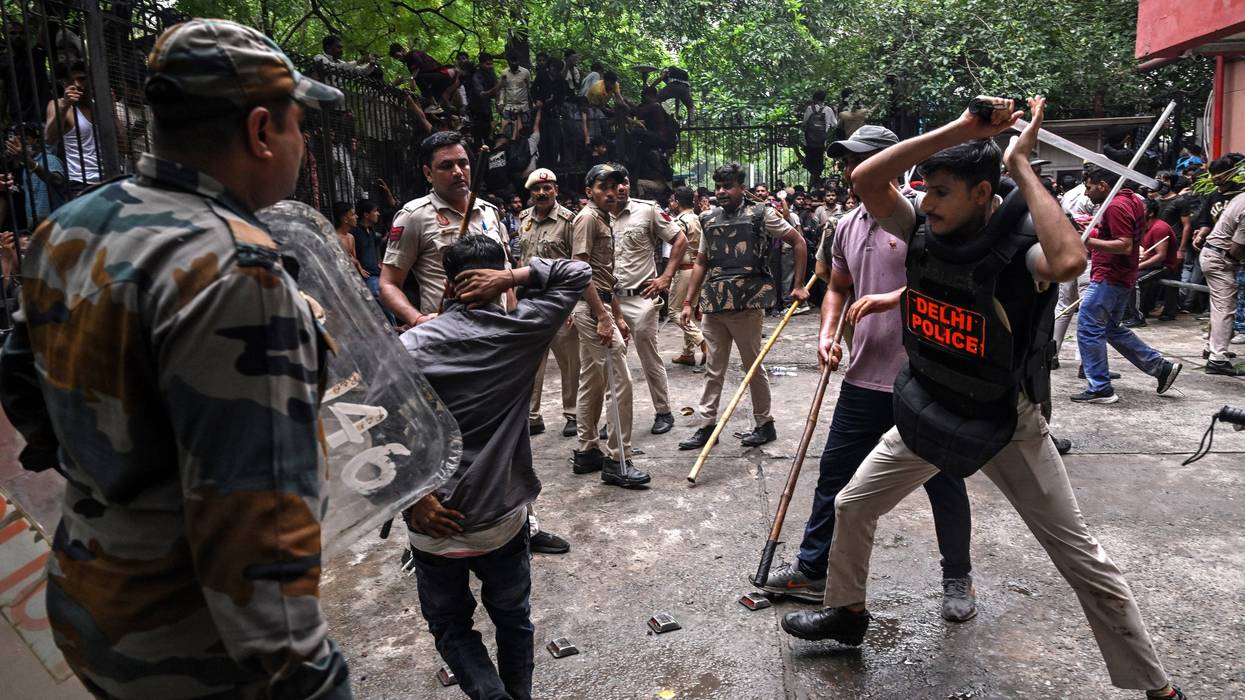 INDIA-POLITICS-EDUCATION-PROTEST