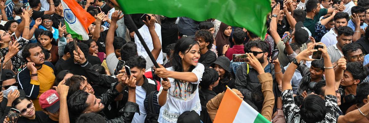 INDIA-POLITICS-EDUCATION-PROTEST
