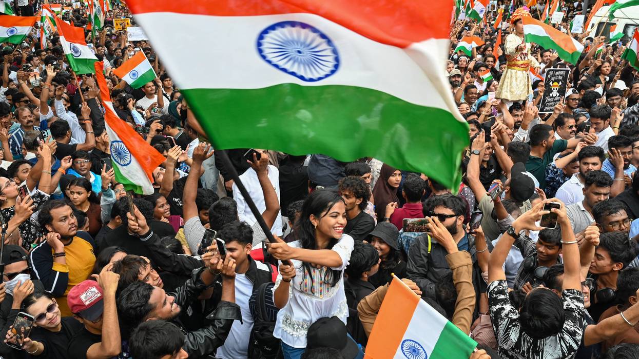 INDIA-POLITICS-EDUCATION-PROTEST