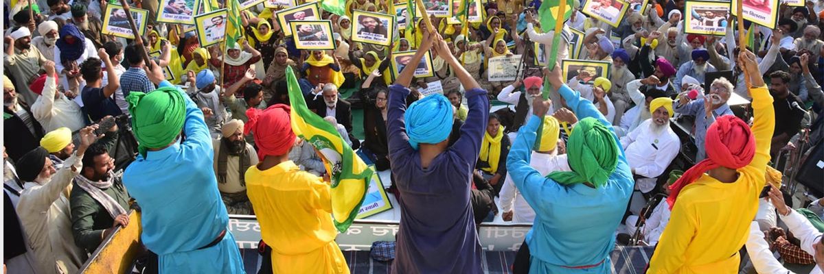 Indian farmer protests