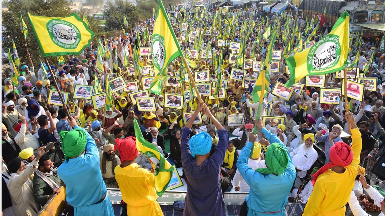 Indian farmer protests