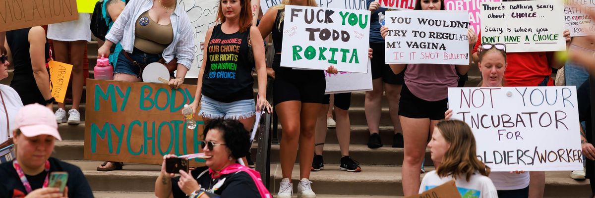 Indiana Women Protest Extreme Abortion Law