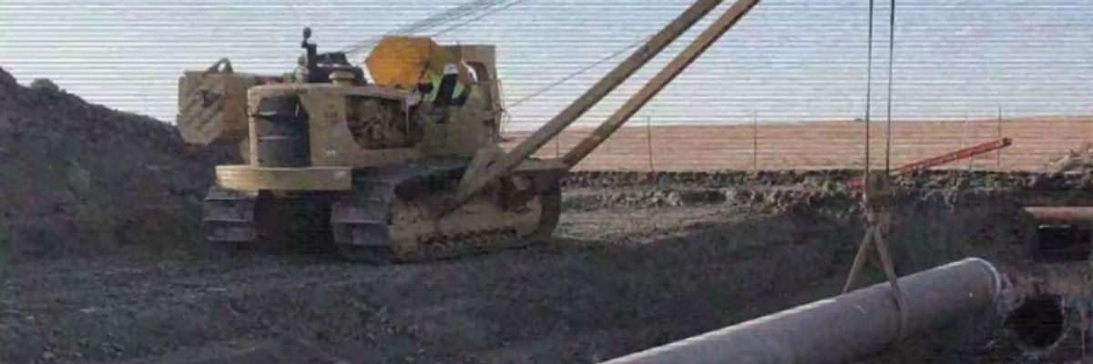 'Not Today. Not Tomorrow. Not Ever': Indigenous Campaigners Protest As KXL Pipeline Construction Begins Amid Legal Challenges