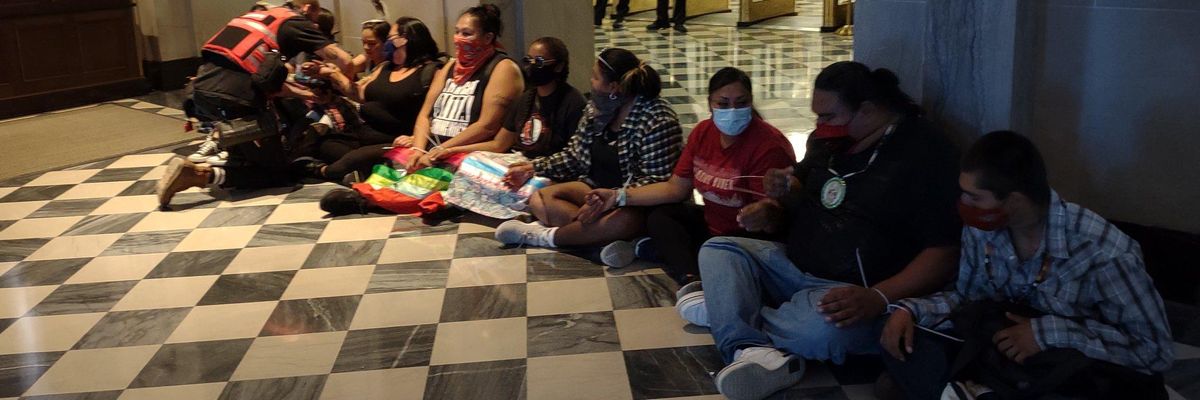 Indigenous leaders occupy the Bureau of Indian Affairs