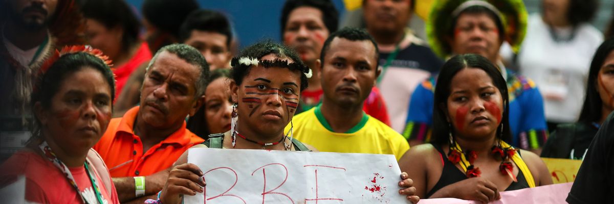 Indigenous leaders rally