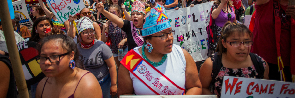 In Photos: Peoples Climate March Draws 'One Hell of A Lot of People'