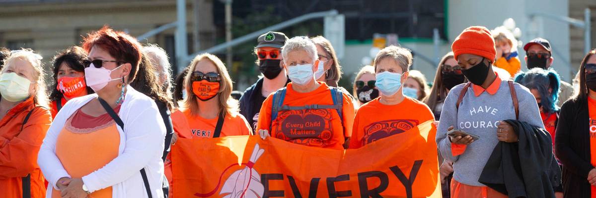 Indigenous rights activits mark National Day of Truth and Reconciliation in Canada