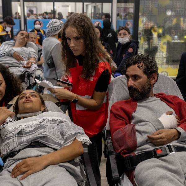 Injured Global Sumud Flotilla members arrive in Turkey