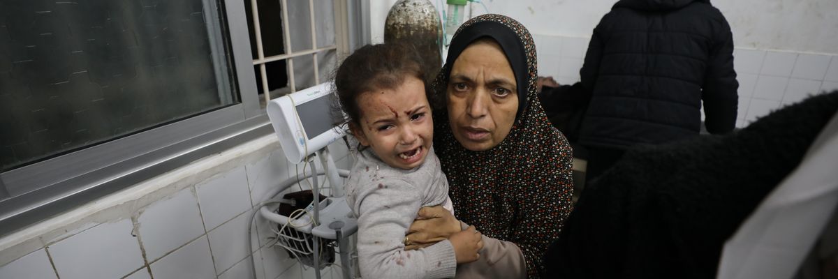 Injured Palestinians