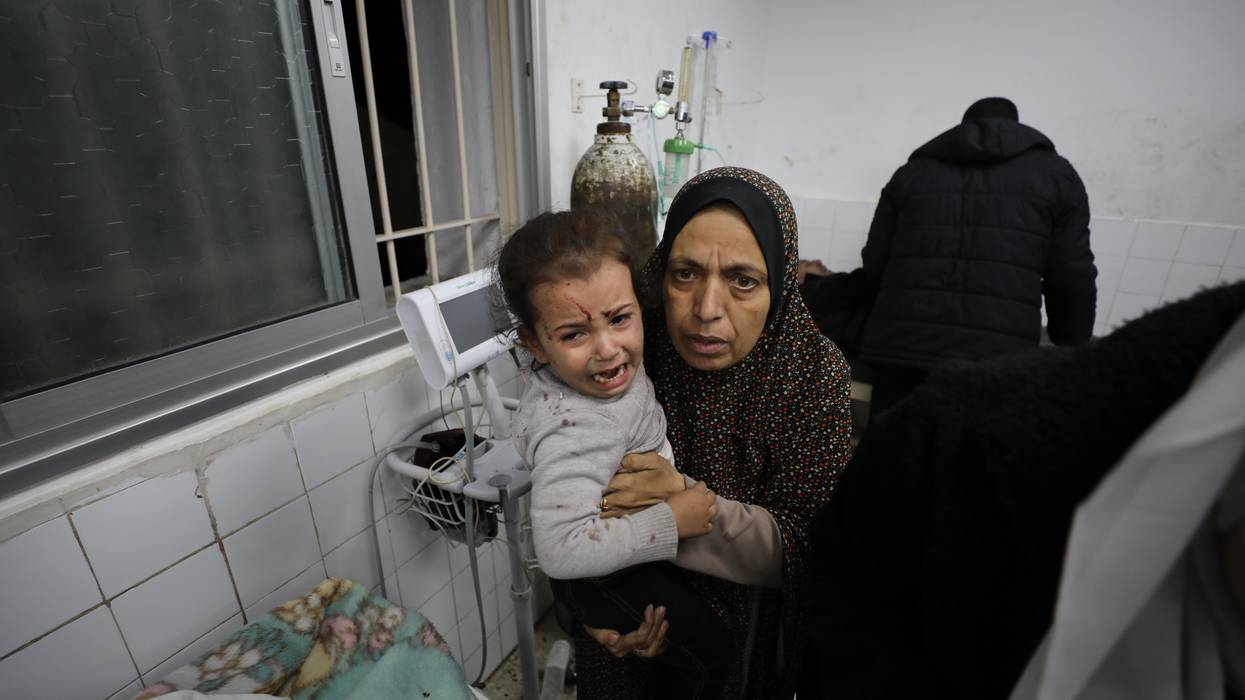 Injured Palestinians