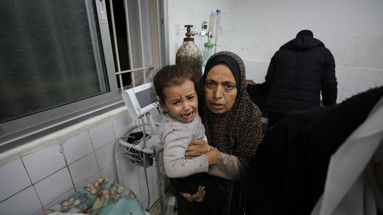 Injured Palestinians