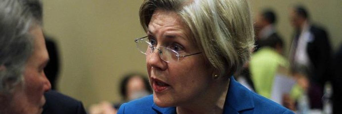 Warren Blasts Dept of Ed. for 'Hounding' Students Defrauded by For-Profit School