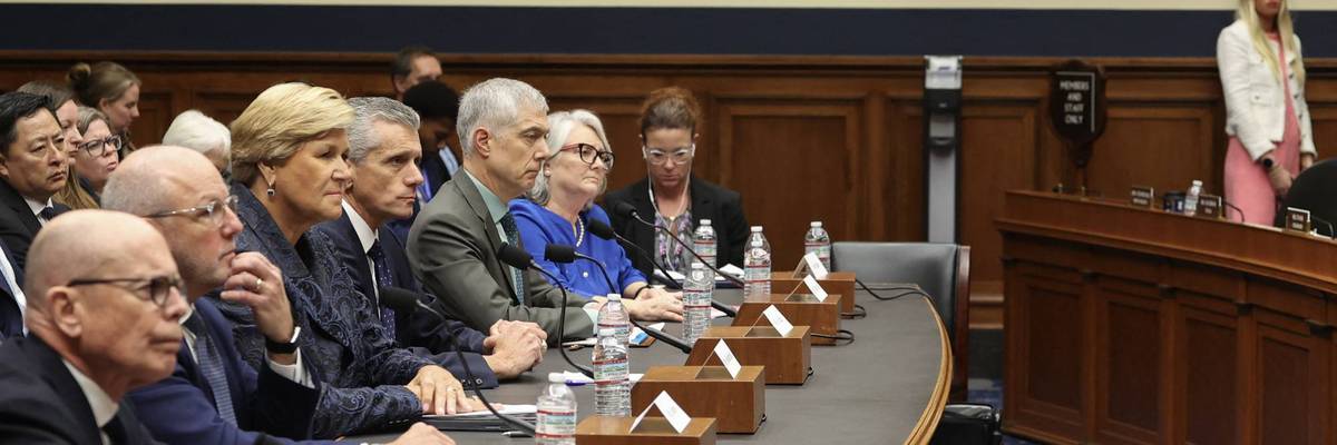 Insurance company CEOs testify at a House hearing